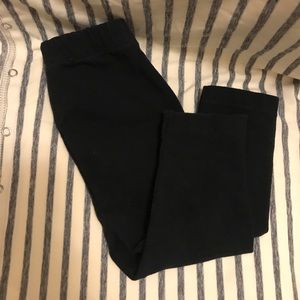 Baby girl black pants.